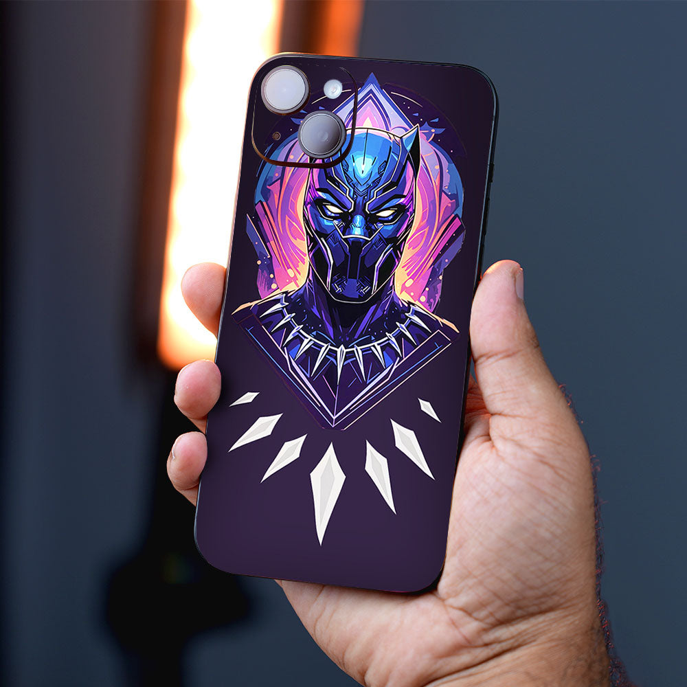 Black Panther Warrior Style Comics Mobile Skins