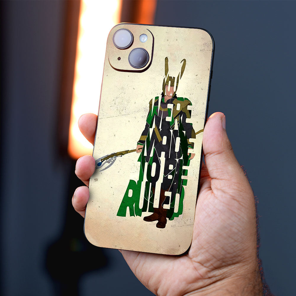 Loki - We Were Made To Be Ruled Comics Mobile Skins