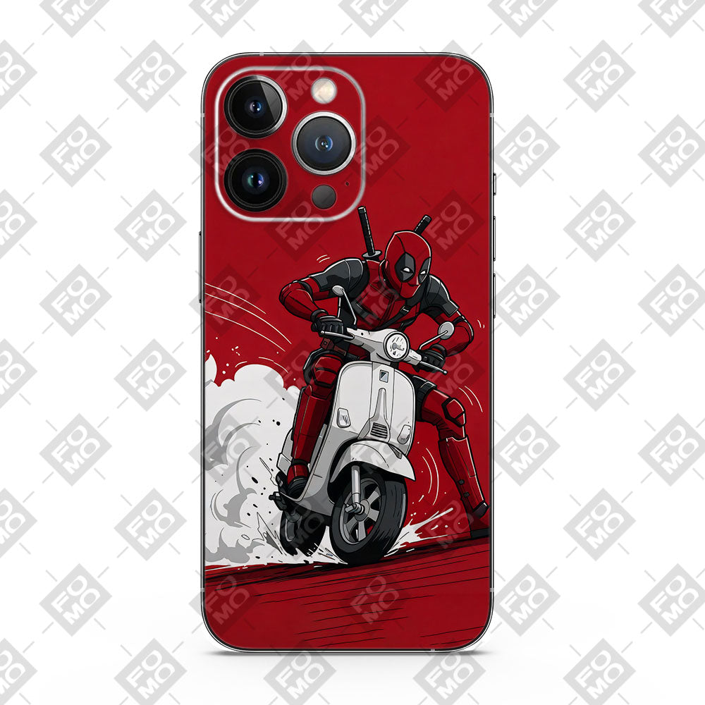 Deadpool Ride 3D Mobile Skin