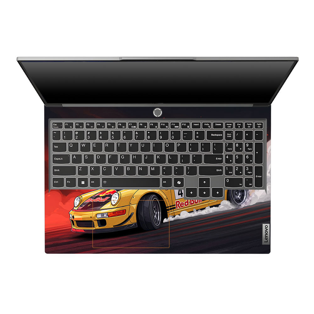 Porsche 911 Red Bull Classic Racer Lenovo Legion 5 16IRX9 3D Laptop Skin