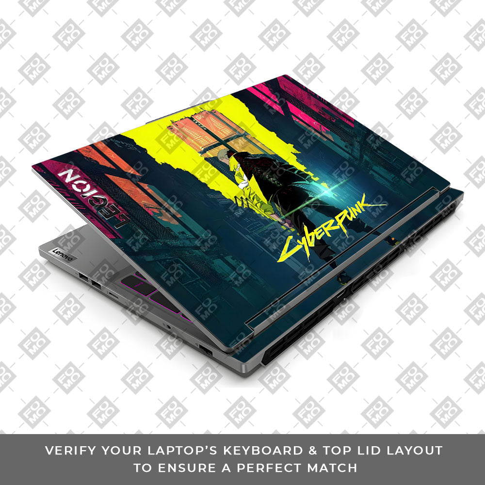 Cyberpunk Uprising Lenovo Legion 5 16IRX9 Laptop Skin