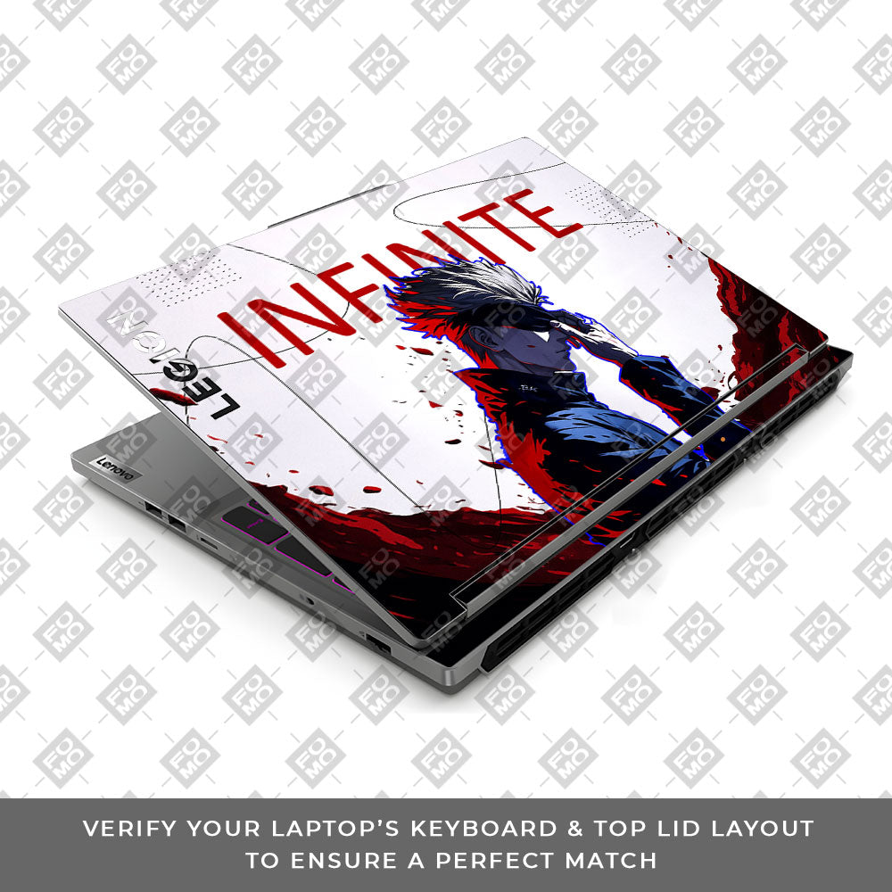 JJK Satoru Gojo Lenovo Legion 5 16IRX9 Laptop Skin