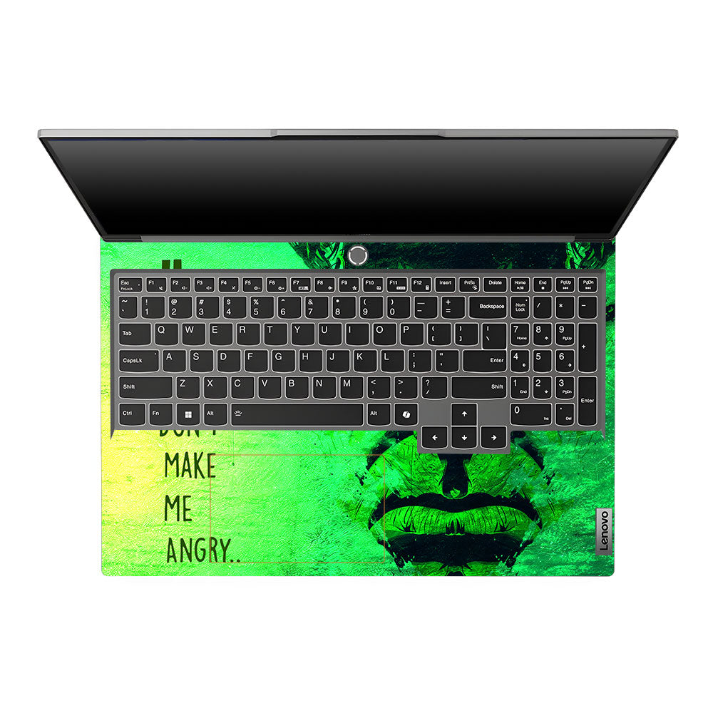 Hulk Don't Make Me Angry Lenovo Legion 5 16IRX9 Laptop Skin