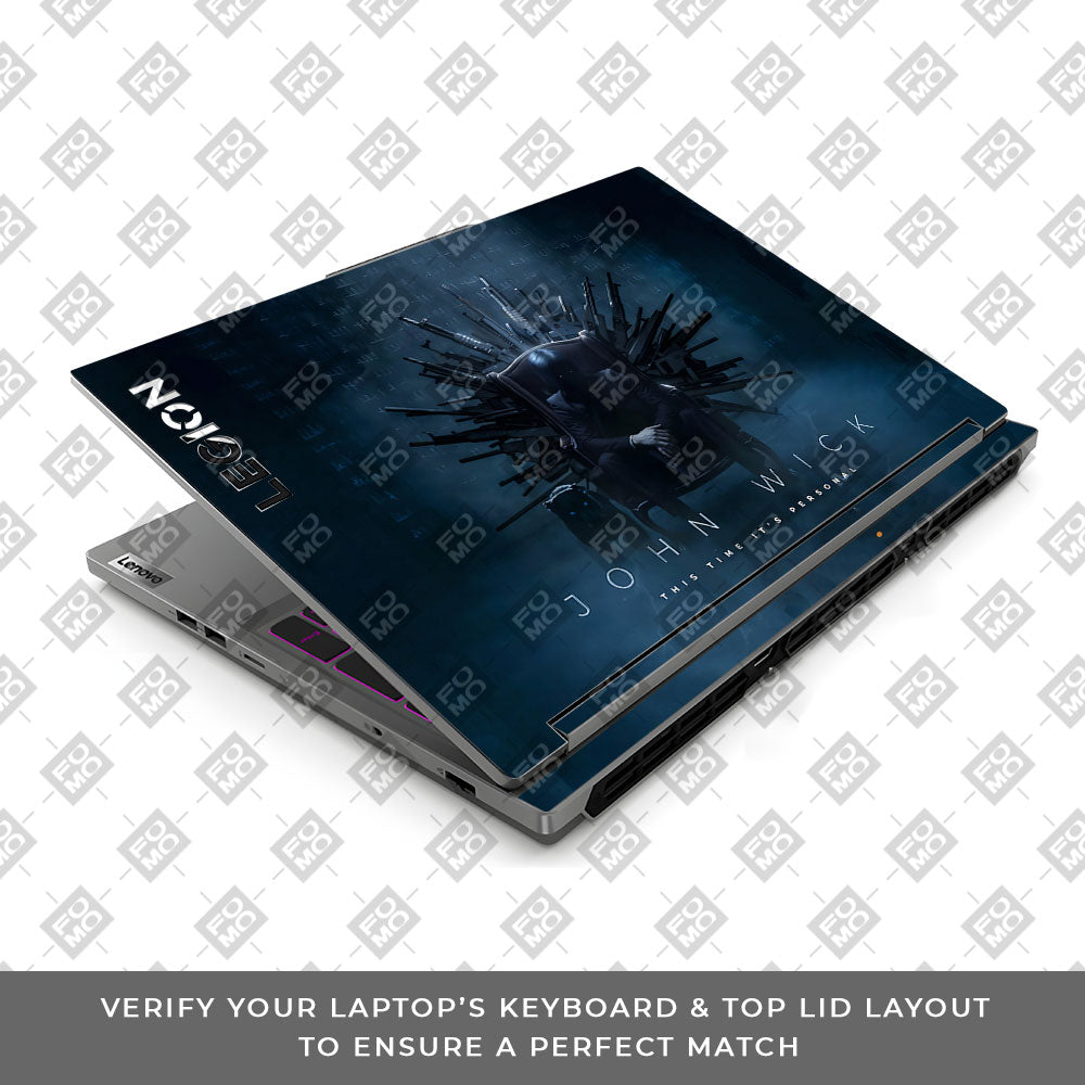 John Wick Assassin Lenovo Legion 5 16IRX9 Laptop Skin