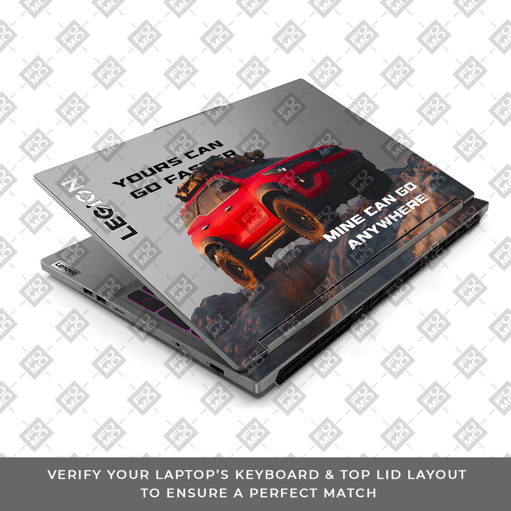 Transparent Off-Road Beast Lenovo Legion 5 16IRX9 Laptop Skin