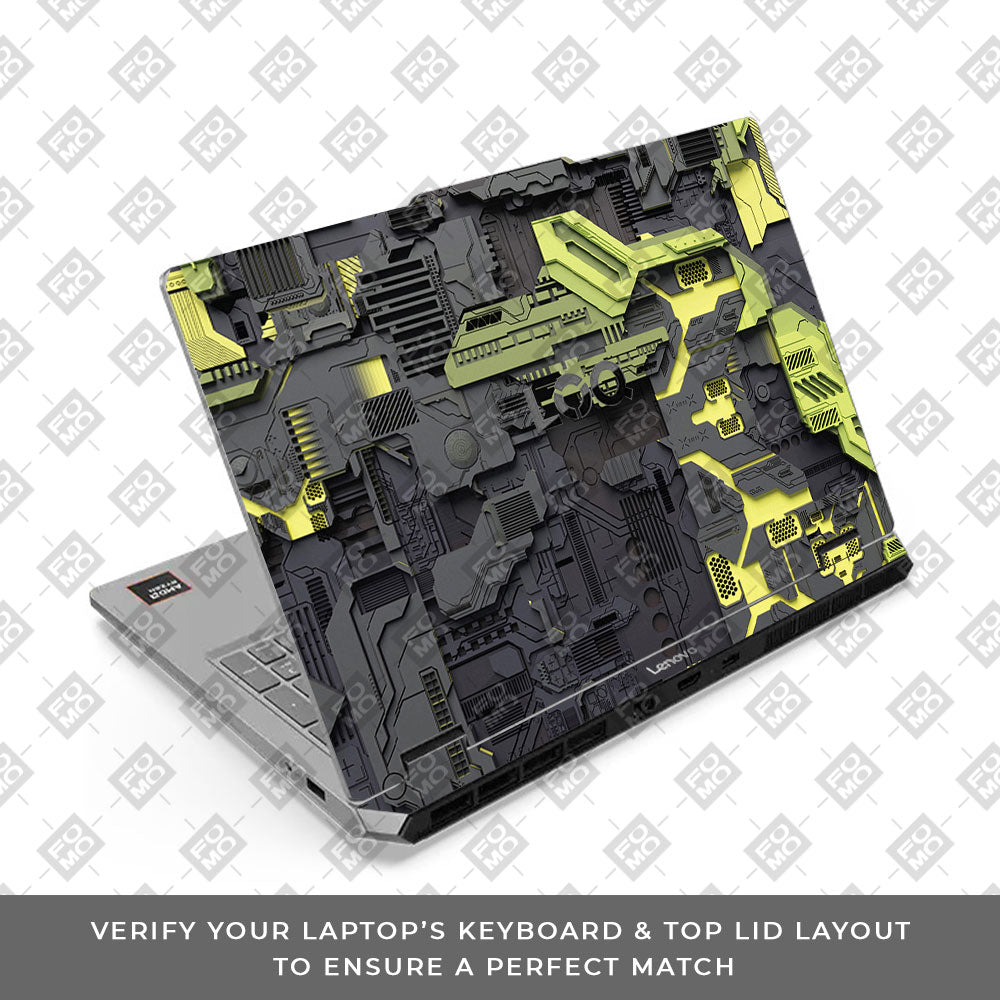 Lenovo LOQ Essential 15ARP11 Techie Design Laptop Skin