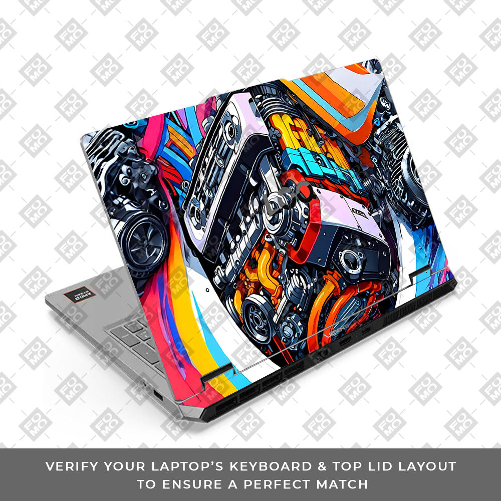 Lenovo LOQ Essential 15ARP11 Power in Motion Laptop Skin