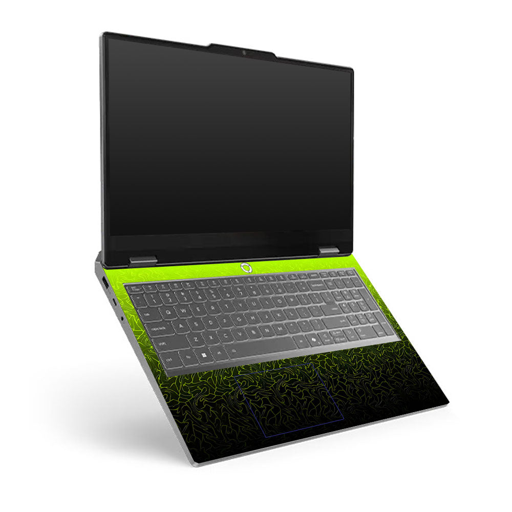 Lenovo LOQ Essential 15ARP11 Lime Yellow to Black Gradient Laptop Skin