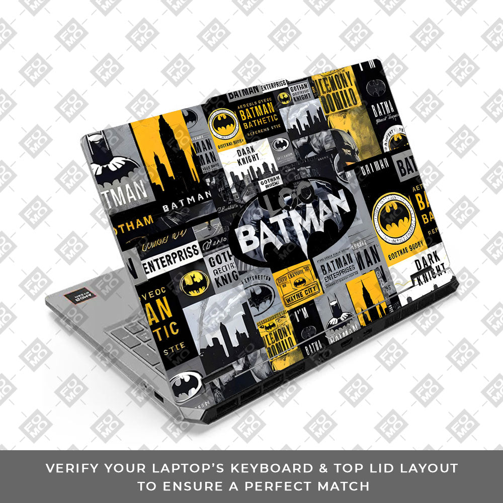 Lenovo LOQ Essential 15ARP11 Dark Hero Collage Laptop Skin