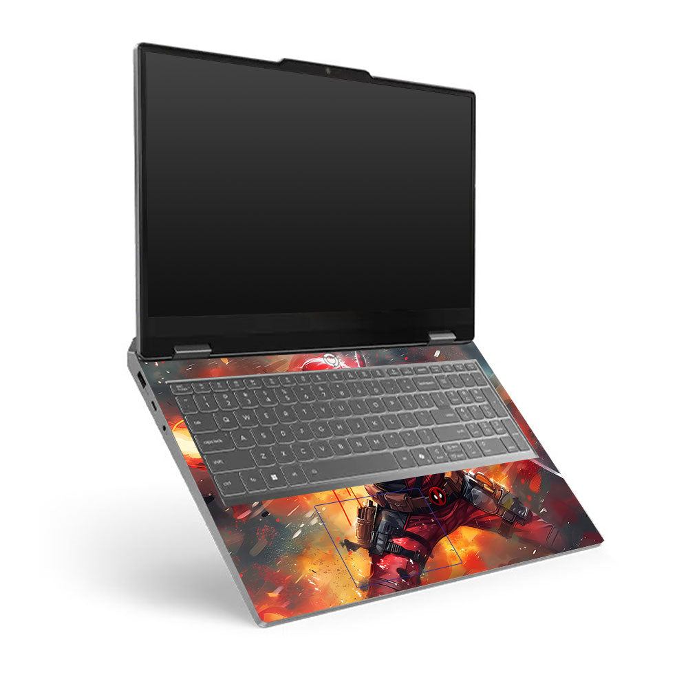 Lenovo LOQ Essential 15ARP11 Red Comic Antihero Laptop Skin