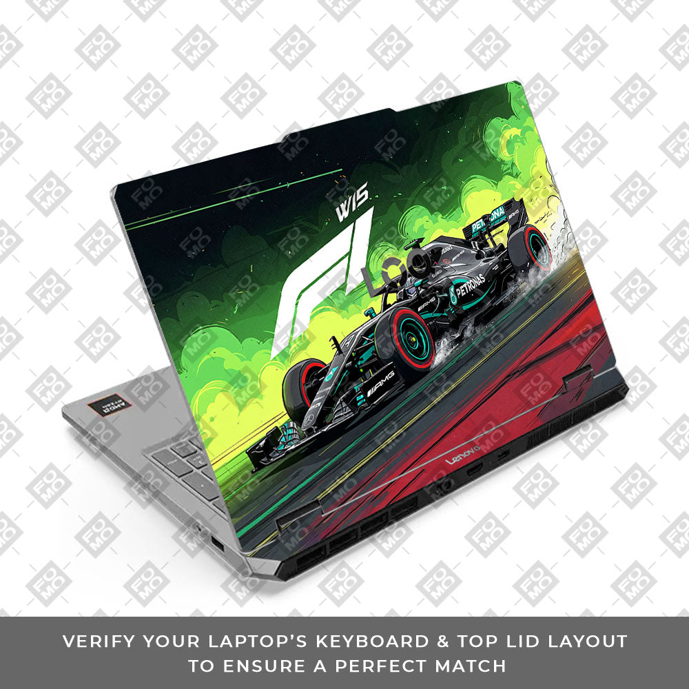 Lenovo LOQ Essential 15ARP11 Grand Prix Fusion 3D Laptop Skin