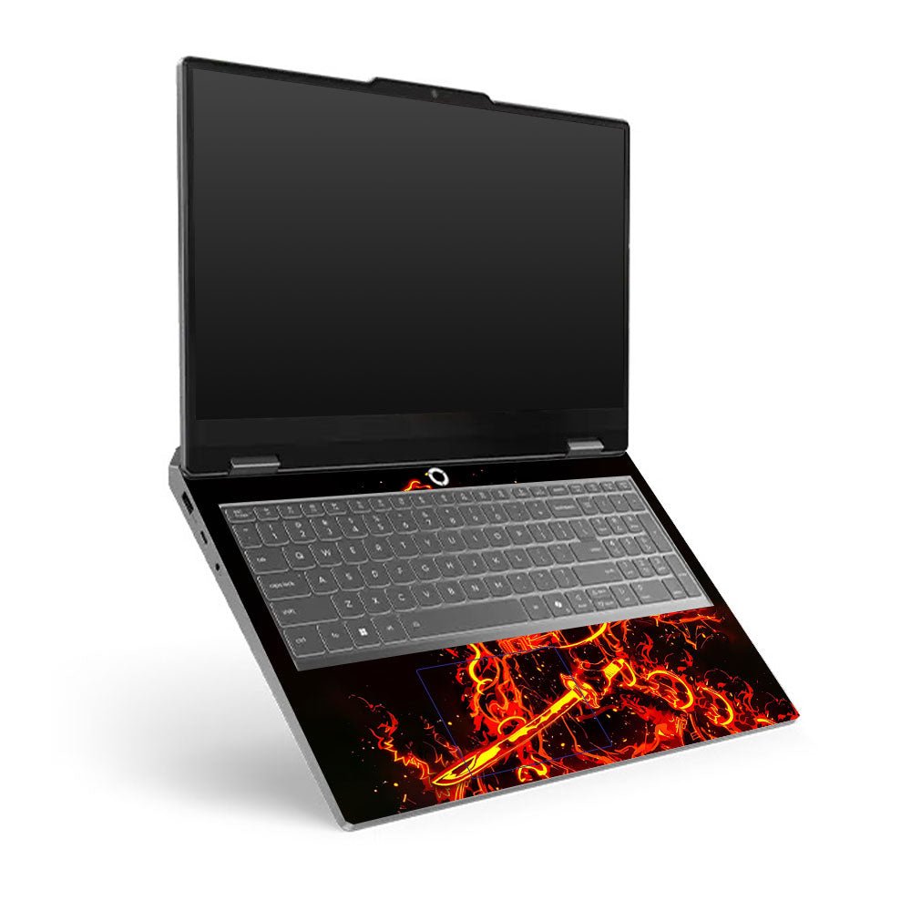 Lenovo LOQ Essential 15ARP11 Blazing Anime Swordsman Laptop Skin