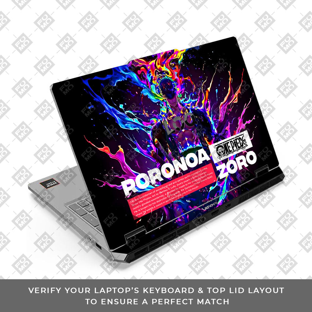 Lenovo LOQ Essential 15ARP11 Neon Flame Swordsman Laptop Skin