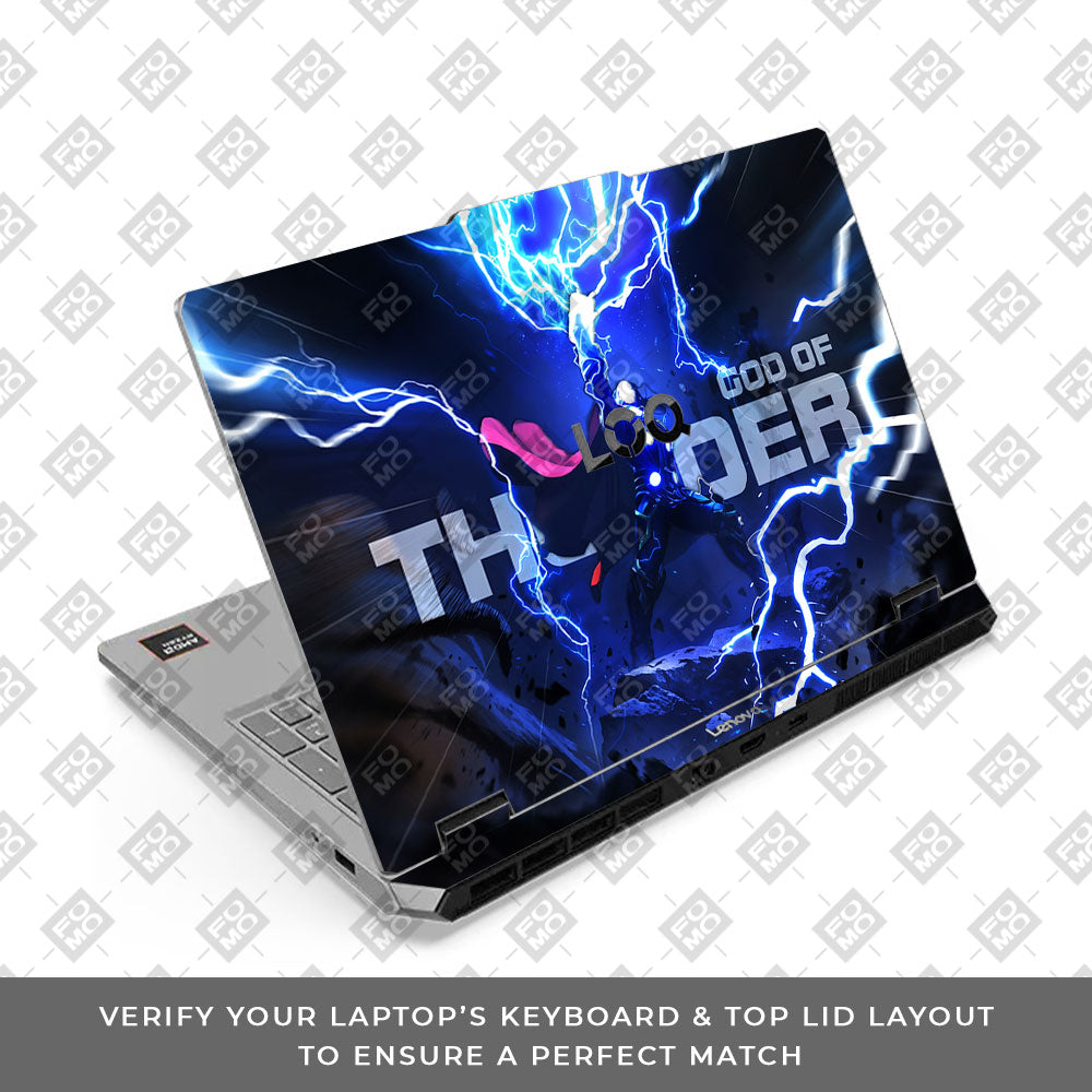 Lenovo LOQ Essential 15ARP11 Thunder Hammer God Laptop Skin