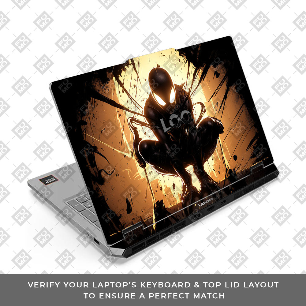 Lenovo LOQ Essential 15ARP11 Shadow Web Hero 3D Laptop Skin