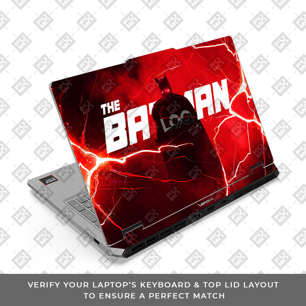 Lenovo LOQ Essential 15ARP11 Red Dark Vigilante Laptop Skin