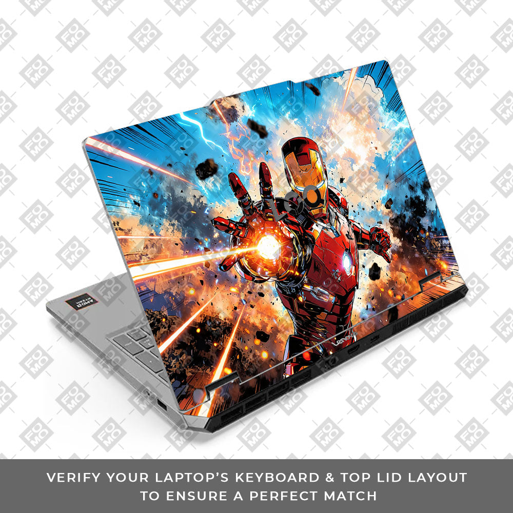 Lenovo LOQ Essential 15ARP11 Iron Impact The Arc Reactor Laptop Skin