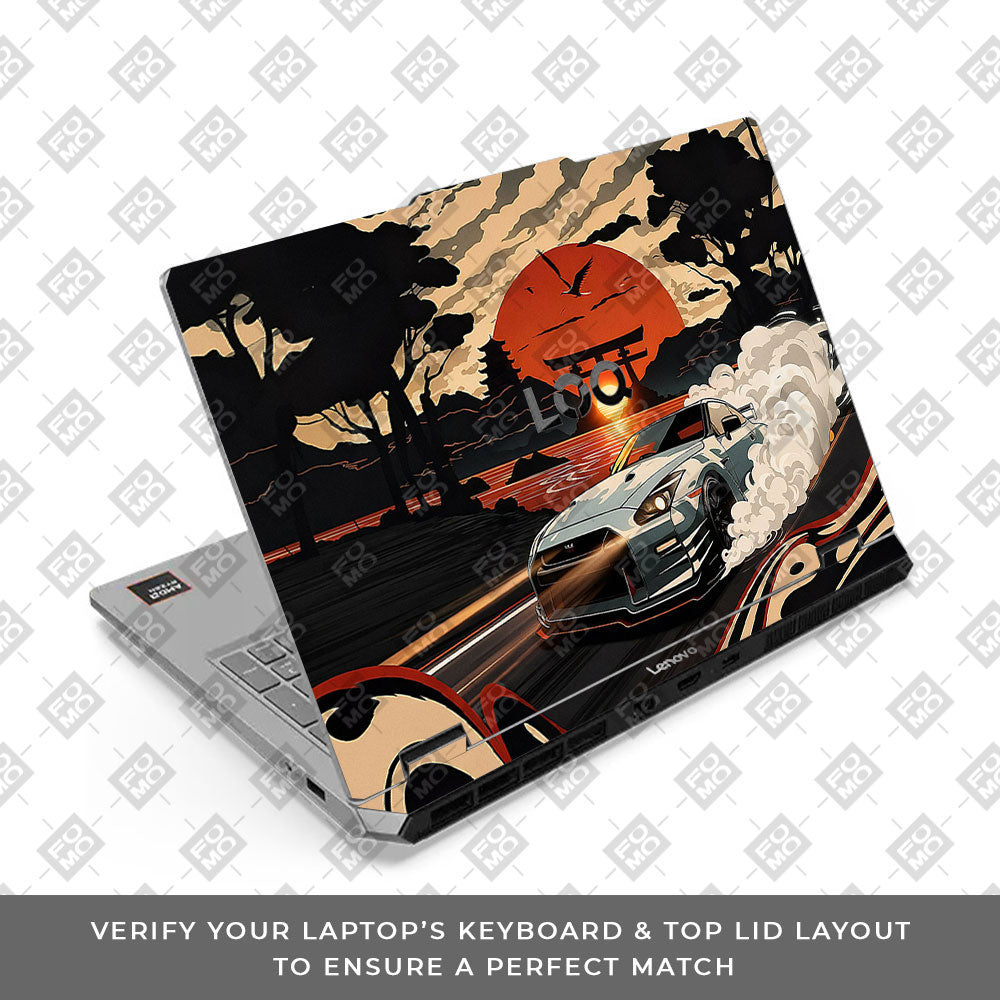 Lenovo LOQ Essential 15ARP11 Samurai Street Racer Laptop Skin