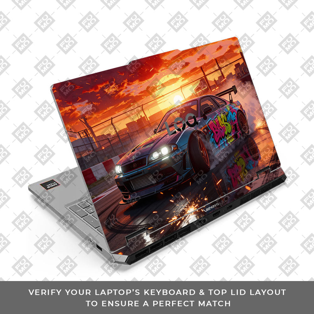 Lenovo LOQ Essential 15ARP11 Tokyo Drift Vibes Laptop Skin