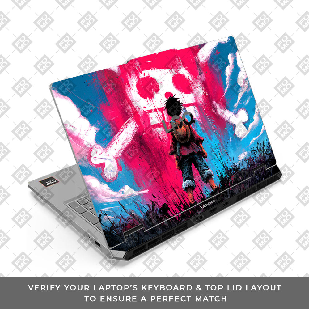 Lenovo LOQ Essential 15ARP11 Anime Pirate Graffiti Laptop Skin