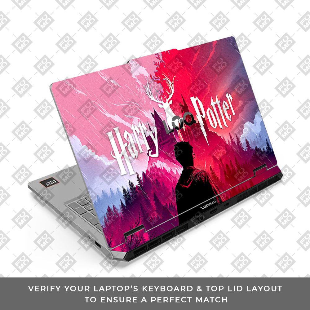 Lenovo LOQ Essential 15ARP11 Magic Academy Castle Laptop Skin