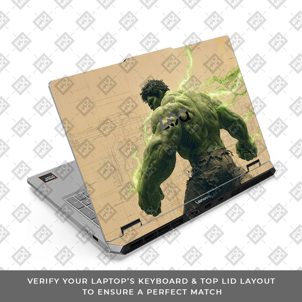 Lenovo LOQ Essential 15ARP11 Jade Giant Unleashed Laptop Skin