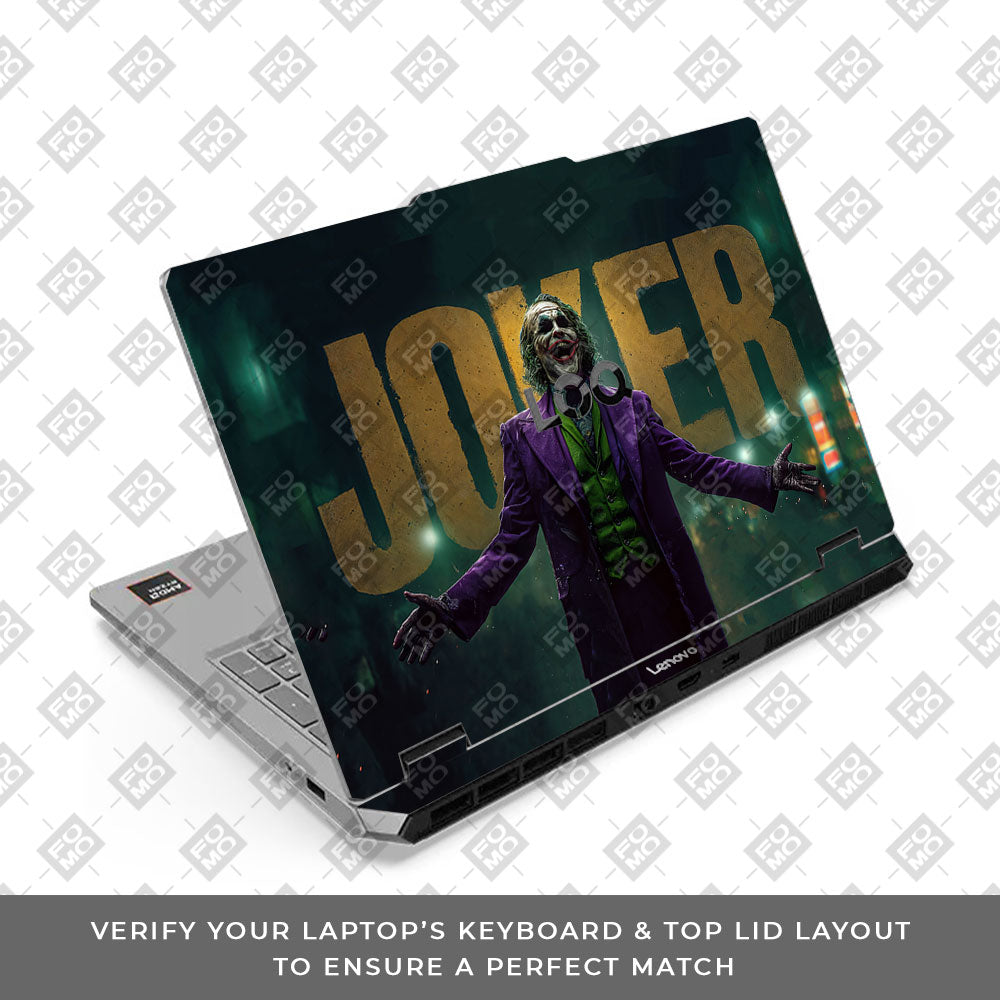 Lenovo LOQ Essential 15ARP11 Comic Villain Chaos Laptop Skin