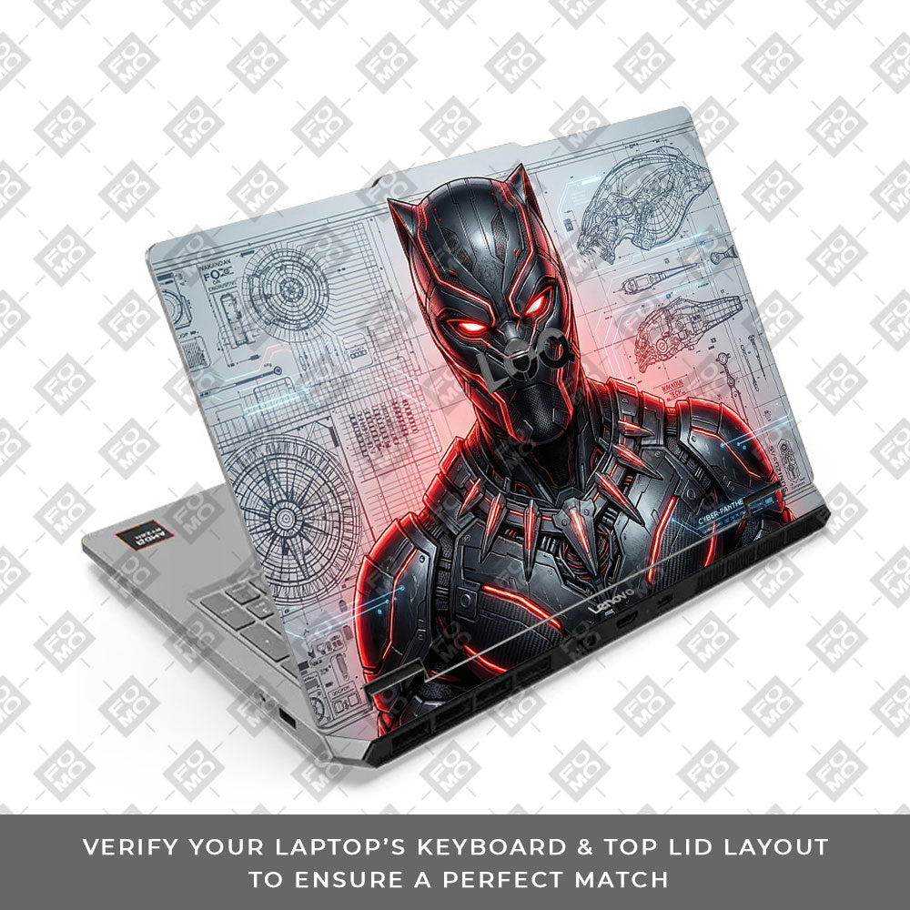 Lenovo LOQ Essential 15ARP11 Metal Tech Superhero 3D Laptop Skin