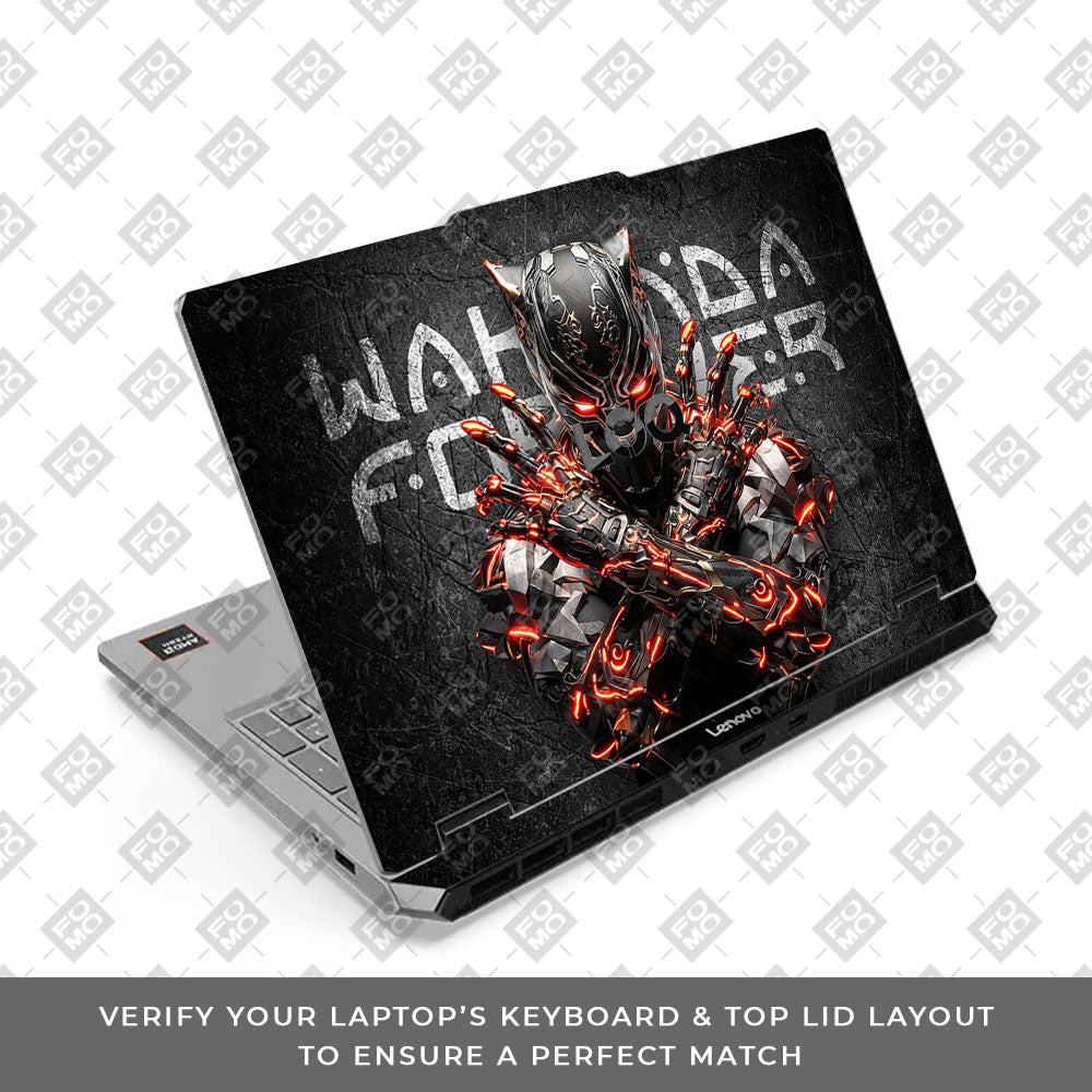 Lenovo LOQ Essential 15ARP11 Glowing Feline Hero Laptop Skin