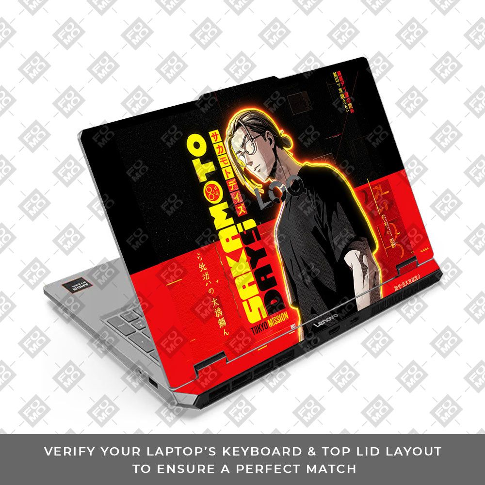 Lenovo LOQ Essential 15ARP11 Anime Hitman Action Laptop Skin