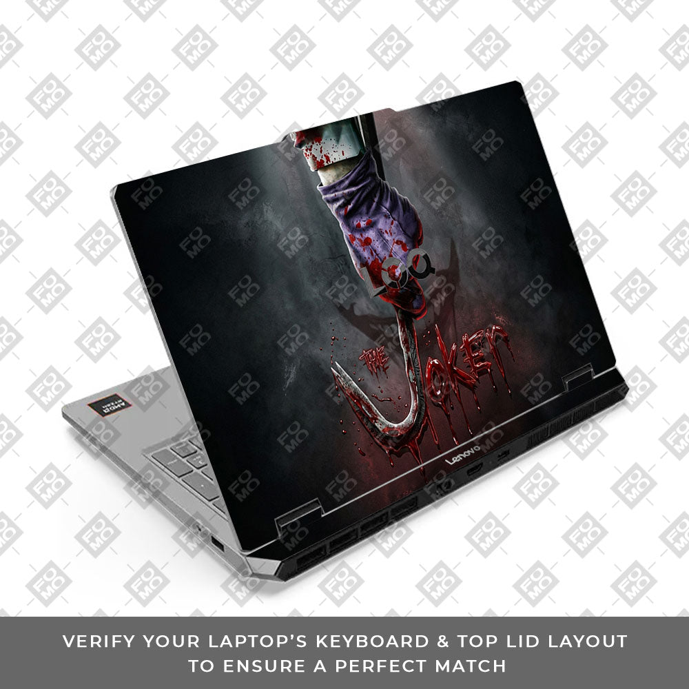 Lenovo LOQ Essential 15ARP11 Comic Jester Villain Laptop Skin