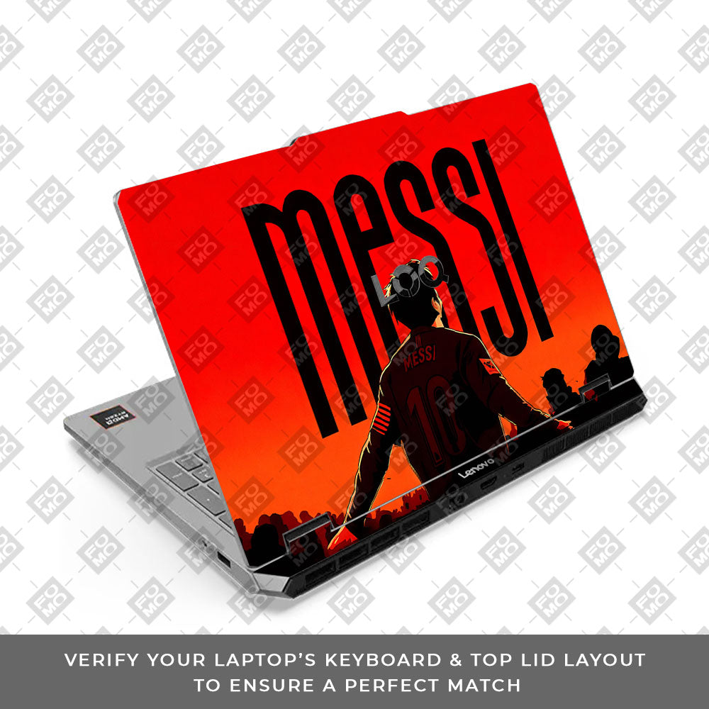 Lenovo LOQ Essential 15ARP11 Crimson Legend Aura 3D Laptop Skin