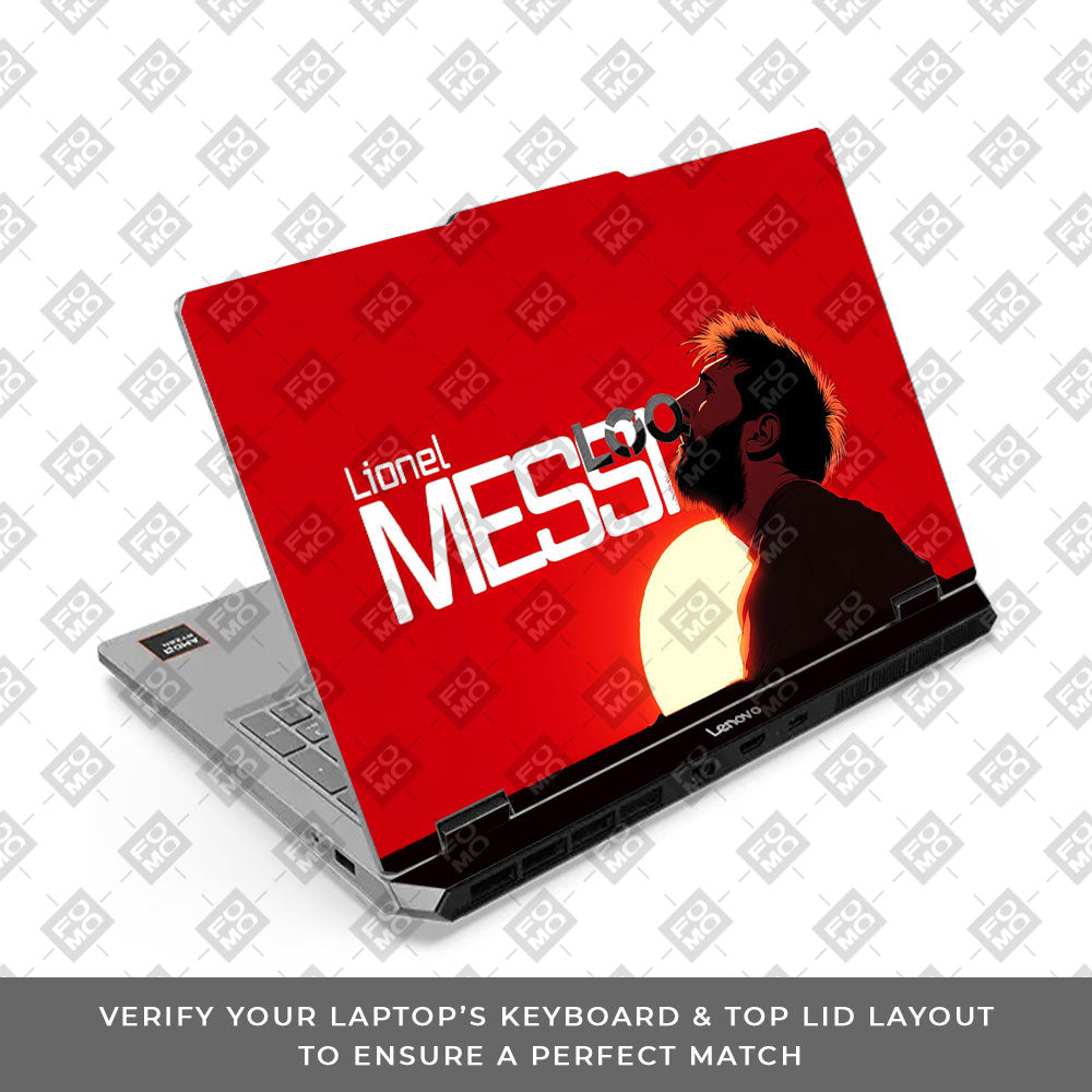 Lenovo LOQ Essential 15ARP11 Sunset Football Icon Laptop Skin