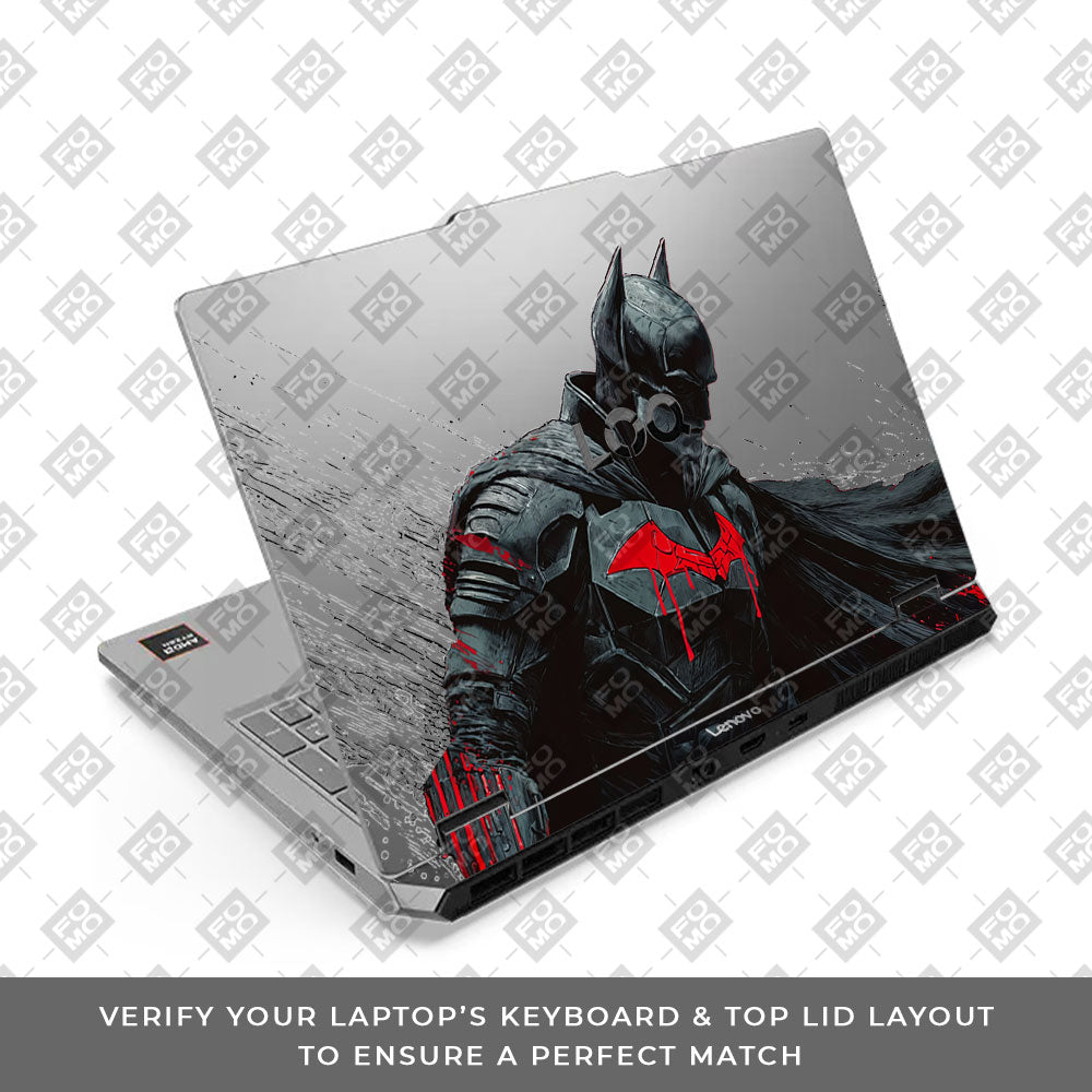 Transparent Lenovo LOQ Essential 15ARP11 Night Comic Vigilante Laptop Skin