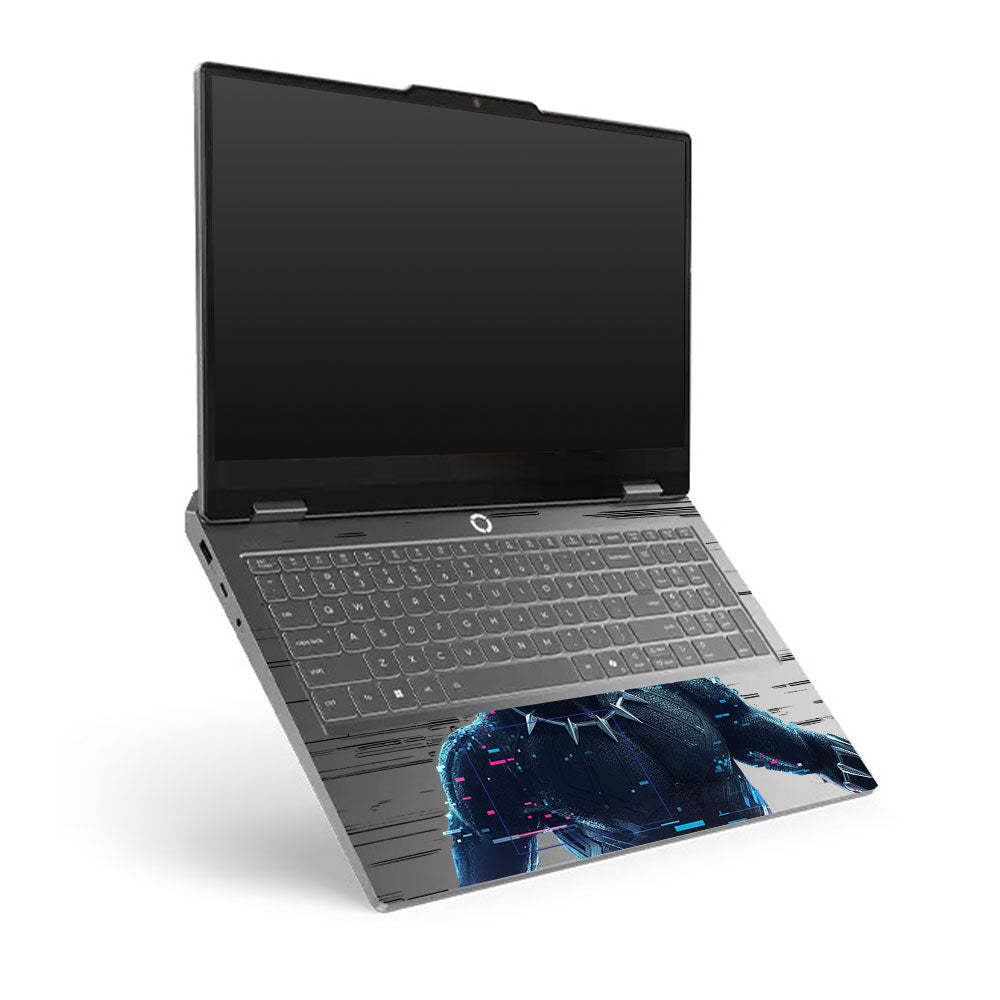Transparent Lenovo LOQ Essential 15ARP11 Glitchborne Panther Laptop Skin