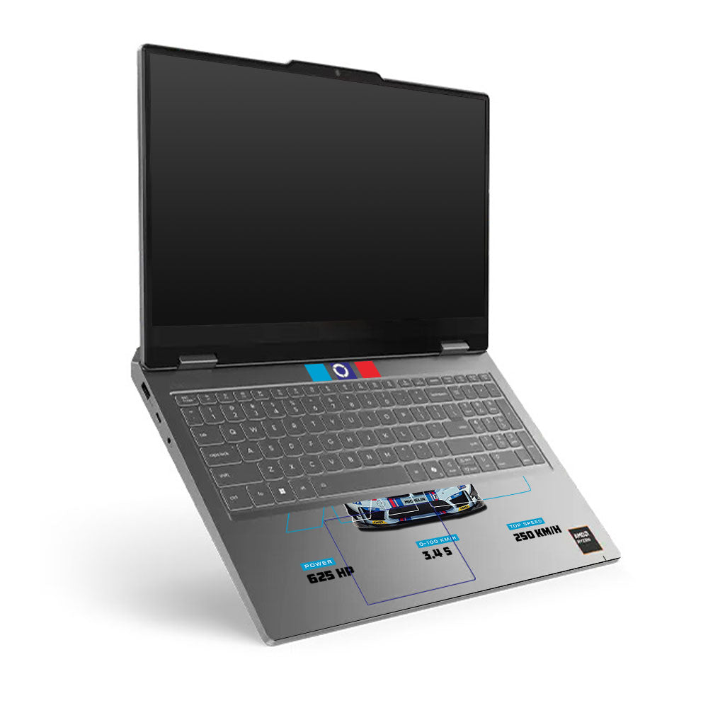 Transparent Lenovo LOQ Essential 15ARP11 Performance Sports Sedan Laptop Skin