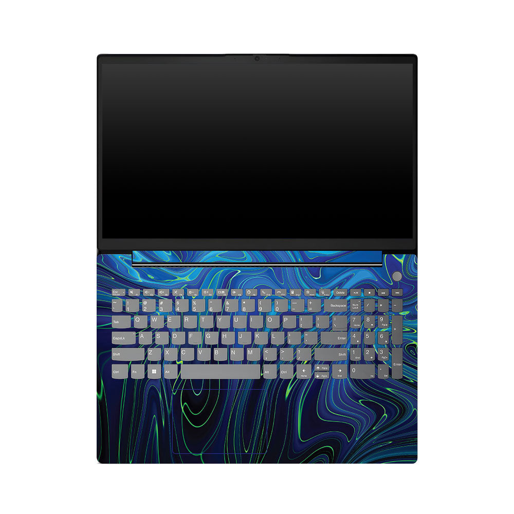 Lenovo V15 G4 Cobalt Liquid Design Laptop Skin