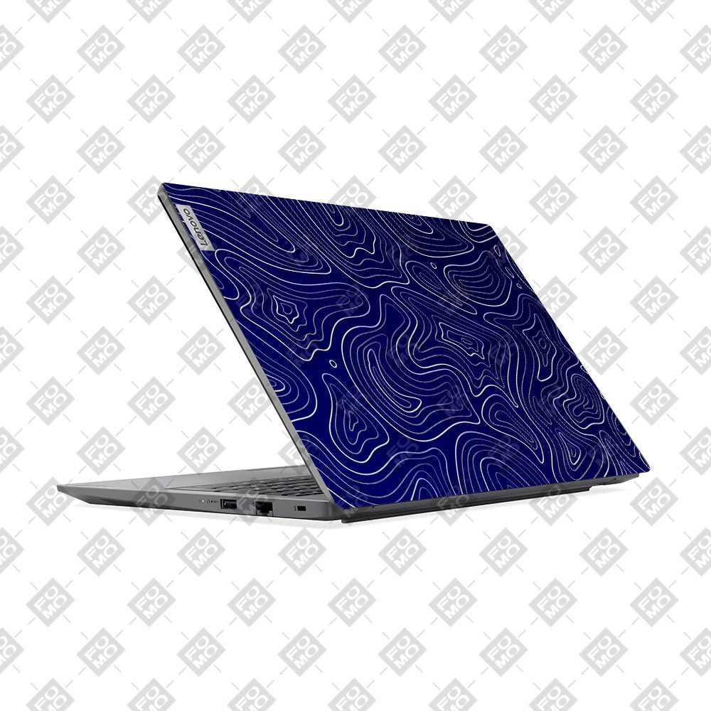 Lenovo V15 G4 Deep Blue Contour Depths Laptop Skin