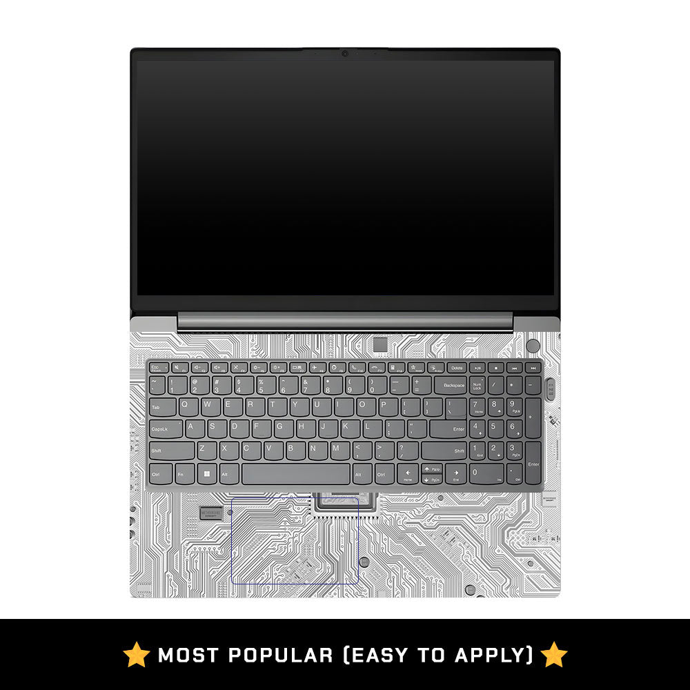 Lenovo V15 G4 FOMO Circuit Light Mode Laptop Skin