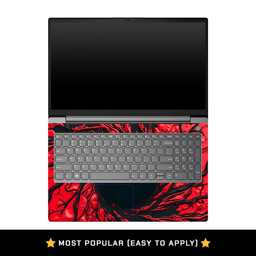 Lenovo V15 G4 Red Web Hero Laptop Skin