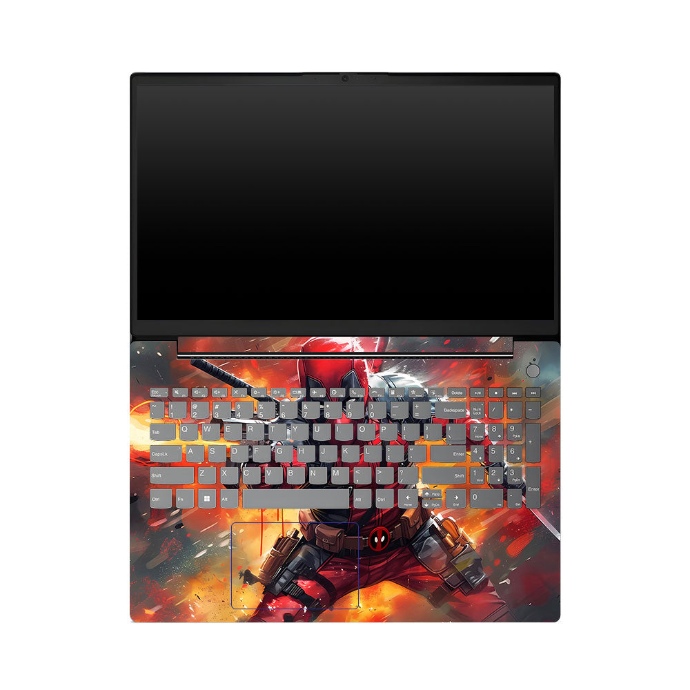 Lenovo V15 G4 Red Comic Antihero Laptop Skin