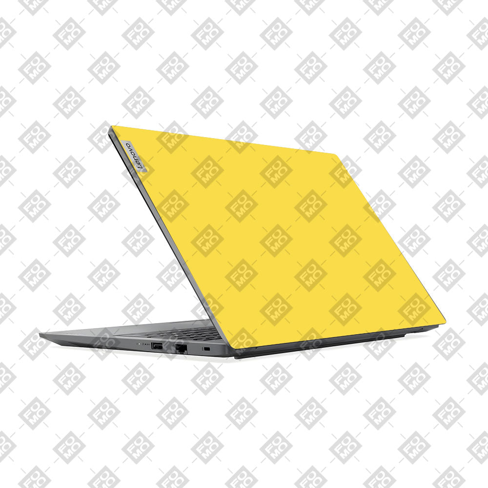 Lenovo V15 G4 Textured Yellow Laptop Skin