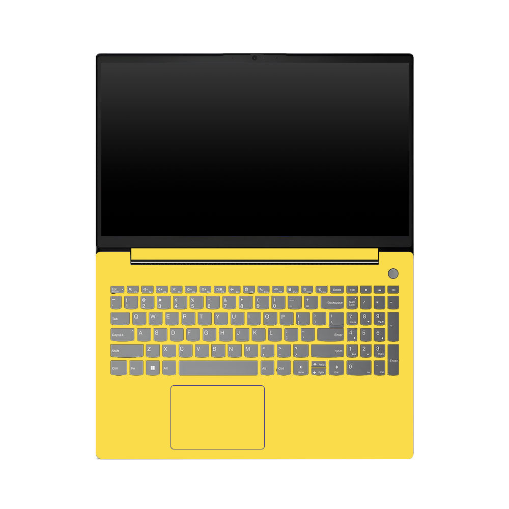 Lenovo V15 G4 Textured Yellow Laptop Skin