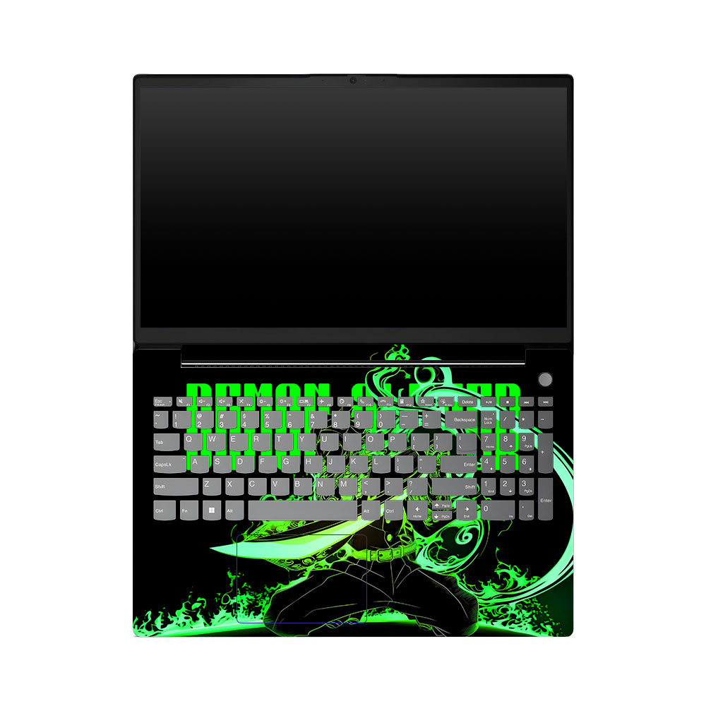 Lenovo V15 G4 Green Flame Swordsman Laptop Skin