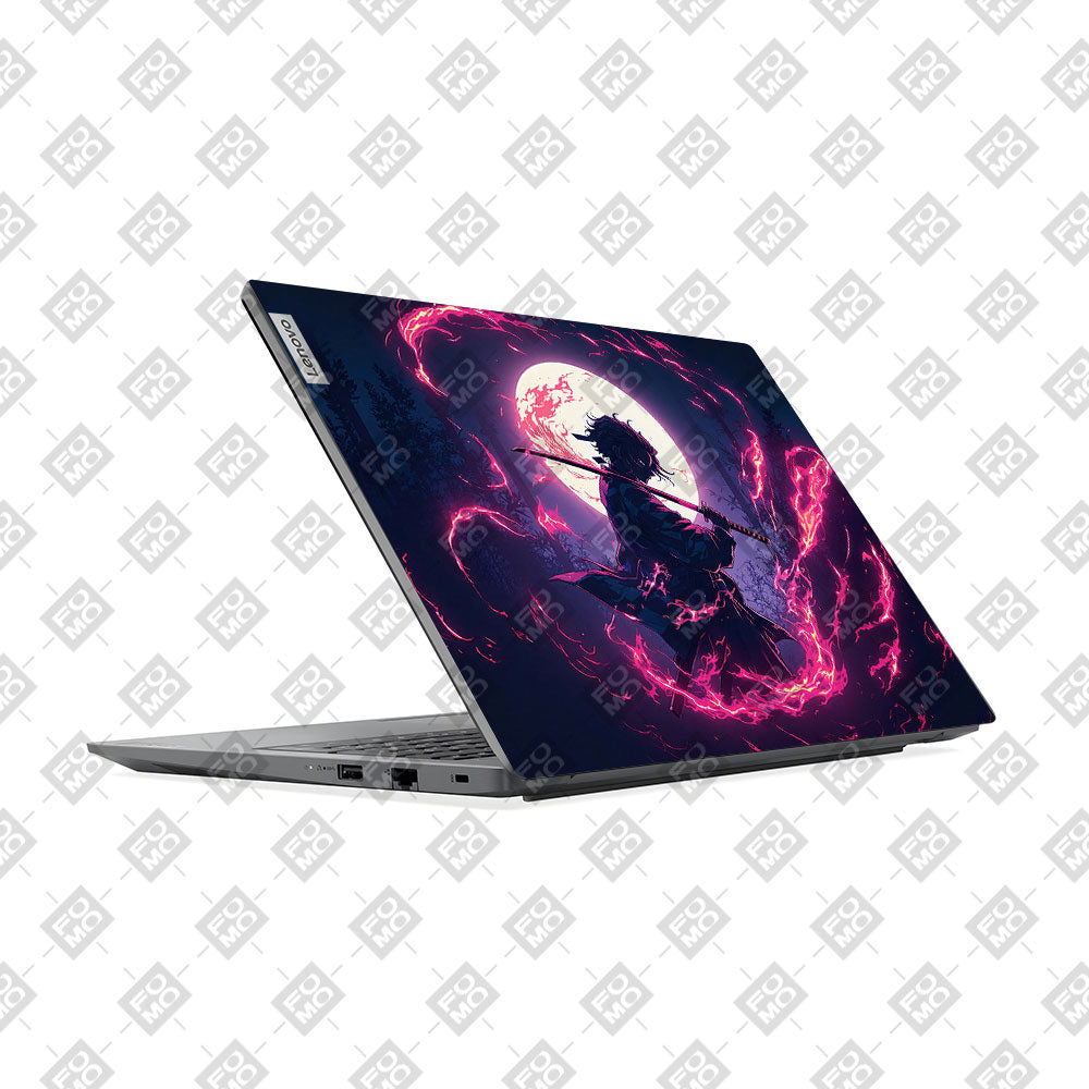 Lenovo V15 G4 Ember Anime Swordsman Laptop Skin