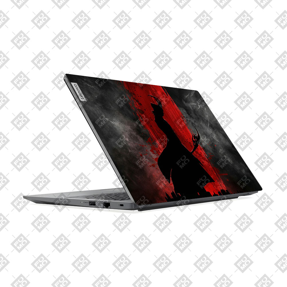 Lenovo V15 G4 Red Villain Silhouette Laptop Skin