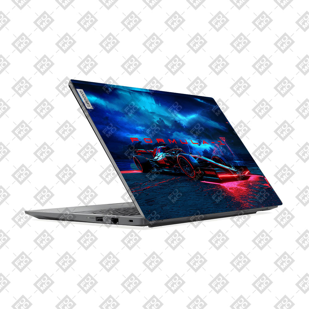 Lenovo V15 G4 Futuristic Race Car Laptop Skin
