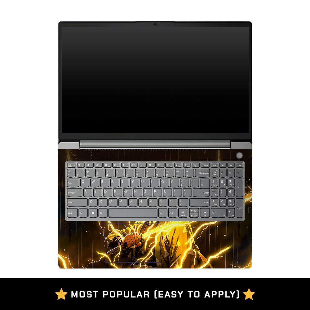 Lenovo V15 G4 Thunder Anime Swordsman Laptop Skin