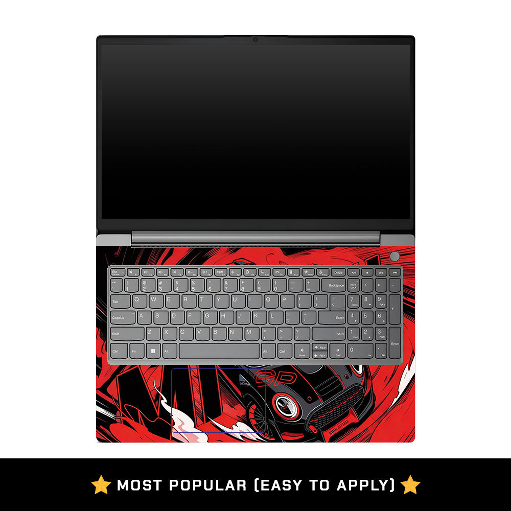 Lenovo V15 G4 Retro Compact Car Laptop Skin
