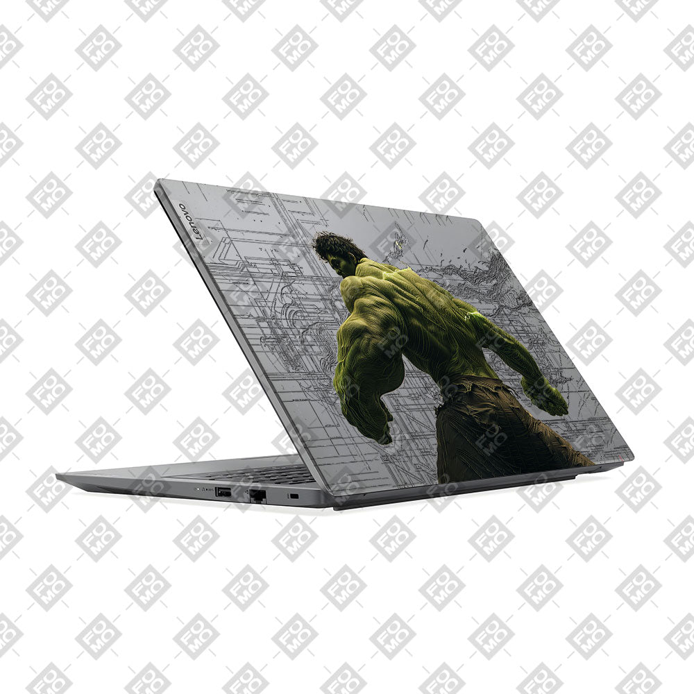 Transparent Lenovo V15 G4 Comic Titan Smash Laptop Skin